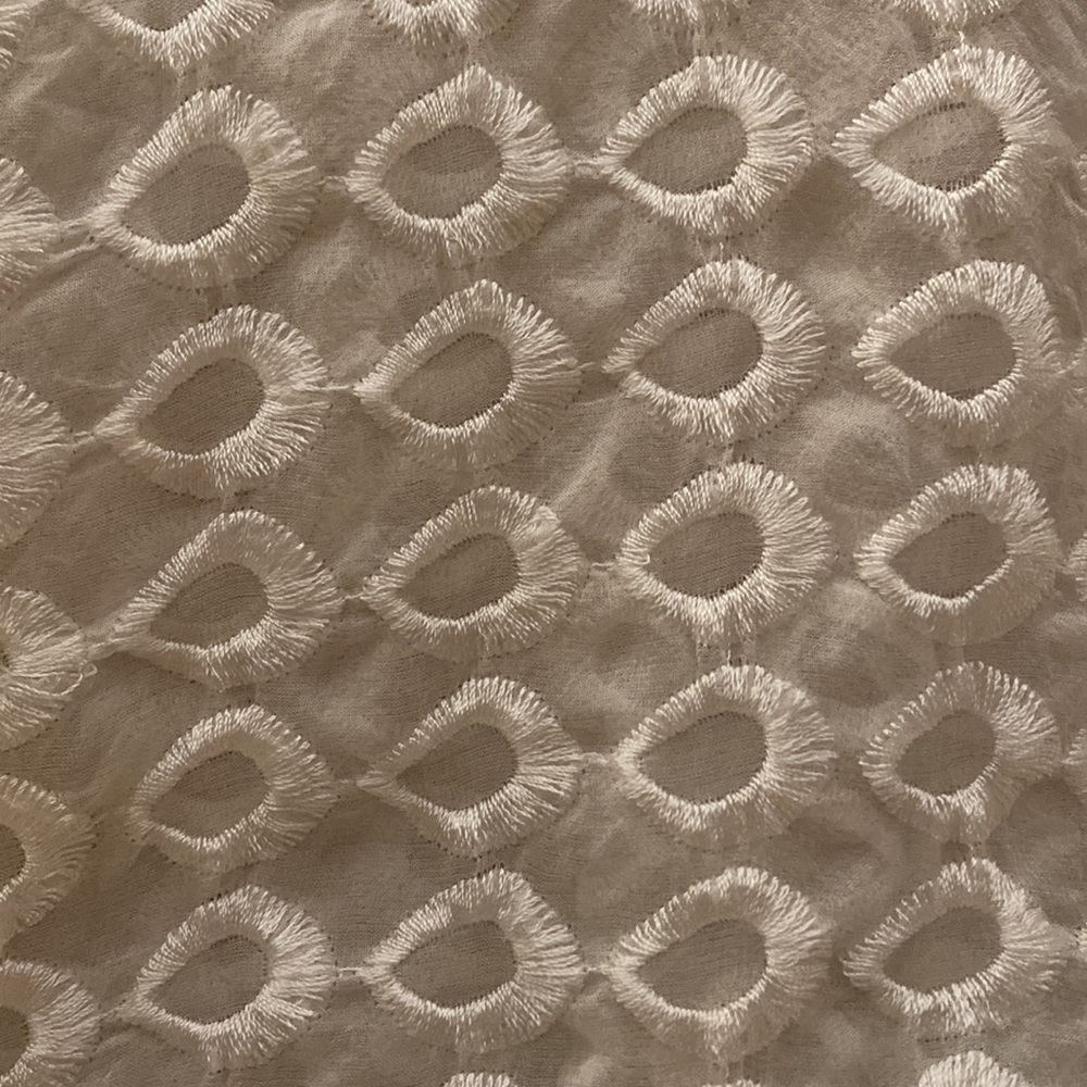 For Love & Lemons Silk Embroidered Shawl, Size Small - Picture 8 of 12
